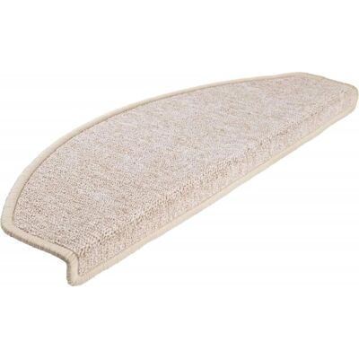 vidaXL 15 alfombrillas para escaleras Taupe 65x24x4cm Protector de huellas vidaXL 15 alfombrillas para escaleras Taupe 65x24x4cm Protector de huellas