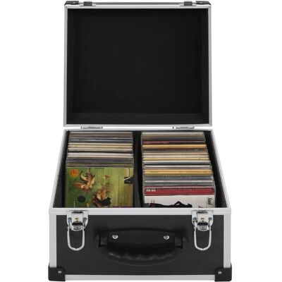 HOD 40 Cds Aluminium ABS CD & Video Rack - CD & Video Racks HOD 40 Cds Aluminium ABS CD & Video Rack - CD & Video Racks