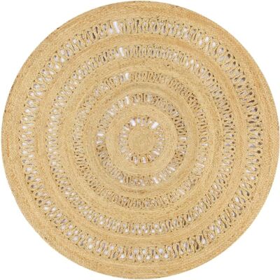 vidaXL Handgemaakt Tapijt Gevlochten Jute 150cm vidaXL Handgemaakt Tapijt Gevlochten Jute 150cm