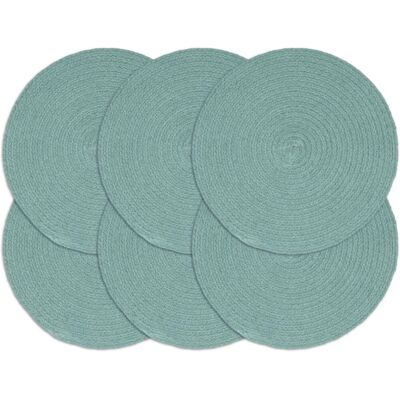 vidaXL Modello: Sottopiatti Rotondi Verde 38cm - Sottopiatti vidaXL Modello: Sottopiatti Rotondi Verde 38cm - Sottopiatti