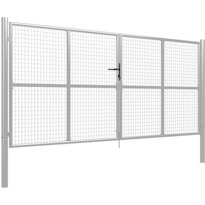 Vidaxl Stahl Gartentür - 415x200 cm - Gartentür Vidaxl Stahl Gartentür - 415x200 cm - Gartentür