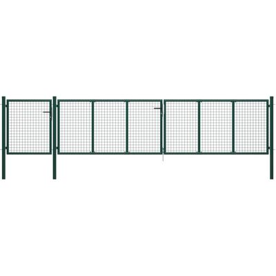 vidaXL Stahl Gartentor 500x75 cm - Garten Tor vidaXL Stahl Gartentor 500x75 cm - Garten Tor