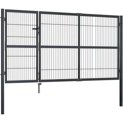 vidaXL Gartentor - Rostfreier Stahl - Robust & Sicher vidaXL Gartentor - Rostfreier Stahl - Robust & Sicher