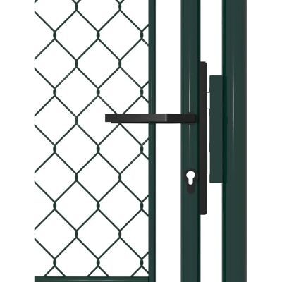 vidaXL Gartentor Stahl 100x150 cm Grün - Gartentor vidaXL Gartentor Stahl 100x150 cm Grün - Gartentor
