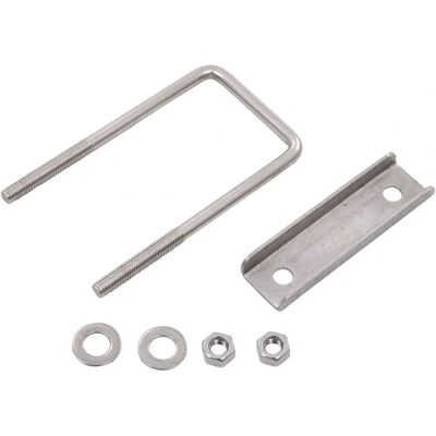 vidaXL U-Anschluss für Zaunpfosten 60x40 mm - Zaunpfostenverbinder vidaXL U-Anschluss für Zaunpfosten 60x40 mm - Zaunpfostenverbinder