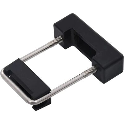 vidaXL U-Verbindung mit Kunststoff für Zaunpfosten - 60x40 mm - 25 Sets vidaXL U-Verbindung mit Kunststoff für Zaunpfosten - 60x40 mm - 25 Sets