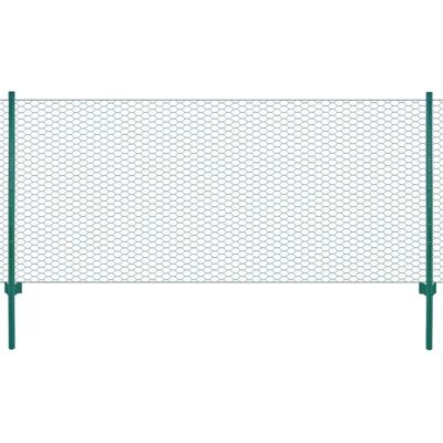 vidaXL Drahtzaun - Grün - 25x0,75 m - Stahl vidaXL Drahtzaun - Grün - 25x0,75 m - Stahl