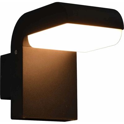 vidaXL Wandleuchte - Modern Außen 9W Schwarz IP54 vidaXL Wandleuchte - Modern Außen 9W Schwarz IP54