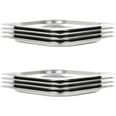 vidaXL Gastronormbehälter GN 1/2 20mm Edelstahl - Lagerbehälter vidaXL Gastronormbehälter GN 1/2 20mm Edelstahl - Lagerbehälter