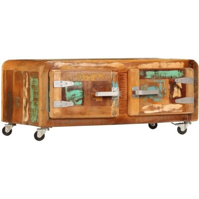 vidaXL Couchtisch aus recyceltem Holz - Rustikales Wohnzimmer-Accent vidaXL Couchtisch aus recyceltem Holz - Rustikales Wohnzimmer-Accent