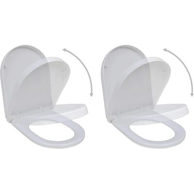 vidaXL Toilettsitze mit Soft Close - WC-Sitz vidaXL Toilettsitze mit Soft Close - WC-Sitz