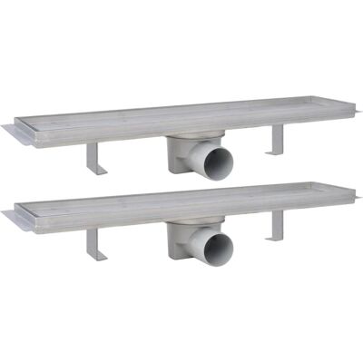 vidaXL Lineaarinen suihkuhanojen sarja - 530x140mm vidaXL Lineaarinen suihkuhanojen sarja - 530x140mm