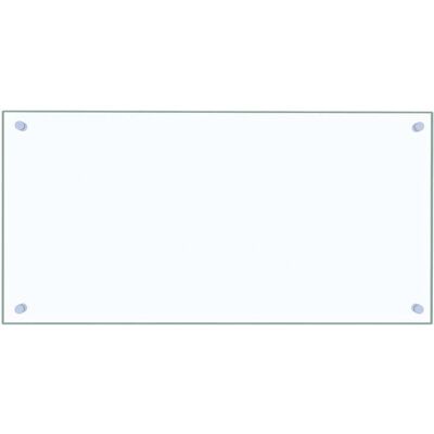 vidaXL Küchenrückwand Transparent 80x40cm gehärtetes Glas - Küchenrückwand vidaXL Küchenrückwand Transparent 80x40cm gehärtetes Glas - Küchenrückwand