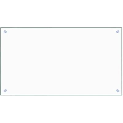 vidaXL Küchenrückwand Transparent 90x50cm gehärtetes Glas - Küchenrückwand vidaXL Küchenrückwand Transparent 90x50cm gehärtetes Glas - Küchenrückwand
