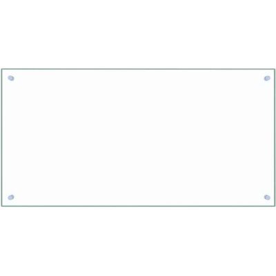 vidaXL Küchen Rückwand Transparent 100x50cm Gehärtetes Glas Wandfliesen - Rückwand vidaXL Küchen Rückwand Transparent 100x50cm Gehärtetes Glas Wandfliesen - Rückwand