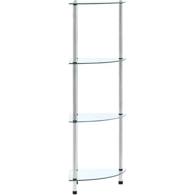 vidaXL 249515 Moderner vierstufiger Glaskabinettschrank vidaXL 249515 Moderner vierstufiger Glaskabinettschrank