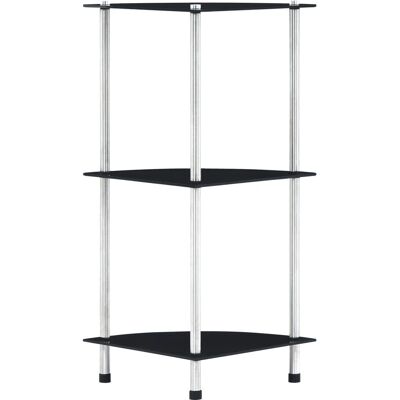 vidaXL 249519 Wohnzimmer Bücherregal - 3-stöckiges Regal aus Sicherheitsglas 30x30x67cm vidaXL 249519 Wohnzimmer Bücherregal - 3-stöckiges Regal aus Sicherheitsglas 30x30x67cm