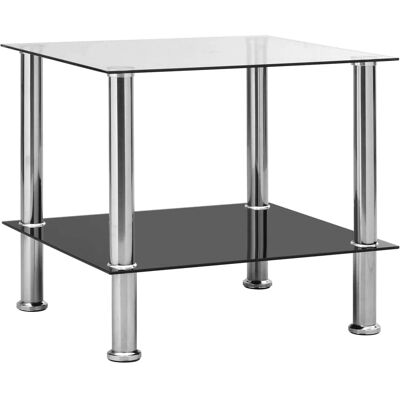 vidaXL Beistelltisch - Transparentes Sicherheitsglas vidaXL Beistelltisch - Transparentes Sicherheitsglas