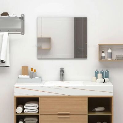 vidaXL Wall Mirror Glass Decorative - Wall Mirror vidaXL Wall Mirror Glass Decorative - Wall Mirror