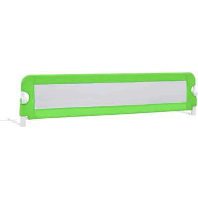 vidaXL Kleinkind-Sicherheitsbettgitter Grün 180x42cm Polyester Kinderkrippe Gitter vidaXL Kleinkind-Sicherheitsbettgitter Grün 180x42cm Polyester Kinderkrippe Gitter