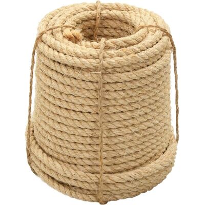 vidaXL Snor 100% Sisal - 14mm 50m vidaXL Snor 100% Sisal - 14mm 50m