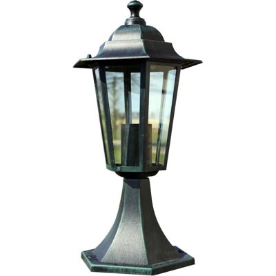 vidaXL Gartenlampe 41cm Dunkelgrün Außenlandschaft Wegbeleuchtung Laterne vidaXL Gartenlampe 41cm Dunkelgrün Außenlandschaft Wegbeleuchtung Laterne