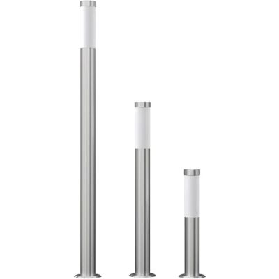 vidaXL Gartenleuchte Set 3 Stück Edelstahl Außenbeleuchtung vidaXL Gartenleuchte Set 3 Stück Edelstahl Außenbeleuchtung