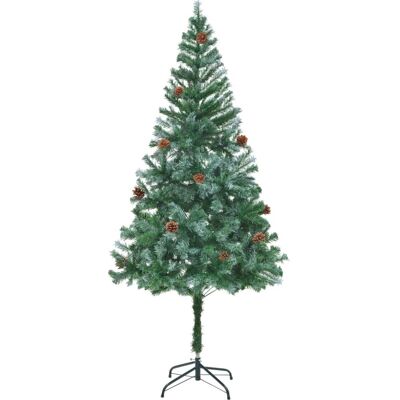vidaXL Künstlicher Weihnachtsbaum Mit Tannenzapfen 150 cm – Weihnachtsbaum vidaXL Künstlicher Weihnachtsbaum Mit Tannenzapfen 150 cm – Weihnachtsbaum