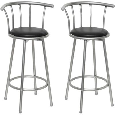 VidaXL Modell 60561 Schwarzer Barhocker - Stilvoll und Ergonomisch VidaXL Modell 60561 Schwarzer Barhocker - Stilvoll und Ergonomisch