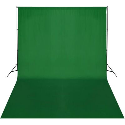 vidaXL Baggrundsstøttesystem 500x300cm Grøn Fotostudie Baggrund vidaXL Baggrundsstøttesystem 500x300cm Grøn Fotostudie Baggrund