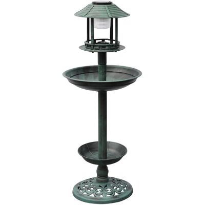 vidaXL Malli 40537 - Puutarhan lintualtaalla aurinkovalolla vidaXL Malli 40537 - Puutarhan lintualtaalla aurinkovalolla
