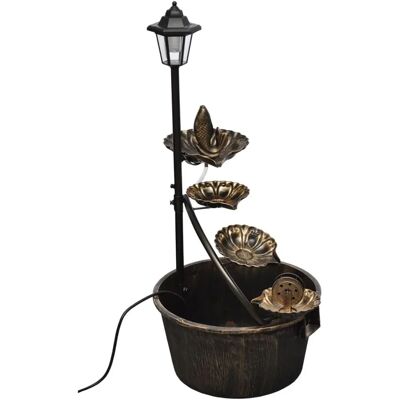 vidaXL LED-Kaskadenbrunnen - Vintage Indoor Dekoration vidaXL LED-Kaskadenbrunnen - Vintage Indoor Dekoration