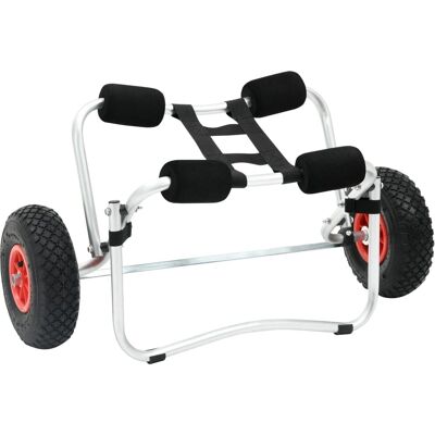 vidaXL Kayakwagen Aluminium - Transportkarre vidaXL Kayakwagen Aluminium - Transportkarre