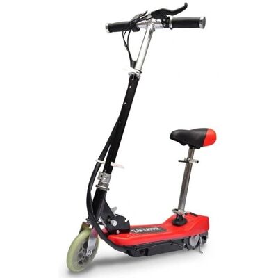 vidaXL Trottinette électrique 120W rouge - Trottinette électrique vidaXL Trottinette électrique 120W rouge - Trottinette électrique