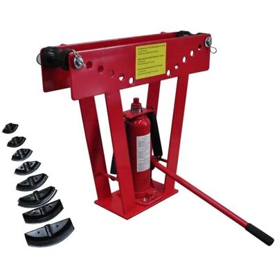 Hydrauliczny giętarka do rur vidaXL 16 ton z 8 matrycami Hydrauliczny giętarka do rur vidaXL 16 ton z 8 matrycami