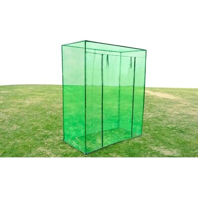Invernadero de jardín vidaXL Cubierta de PVC estructura de acero Pequeño invernadero - Verde Invernadero de jardín vidaXL Cubierta de PVC estructura de acero Pequeño invernadero - Verde