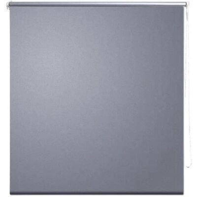 vidaXL Grey Blackout Roller Blind 80x175cm vidaXL Grey Blackout Roller Blind 80x175cm