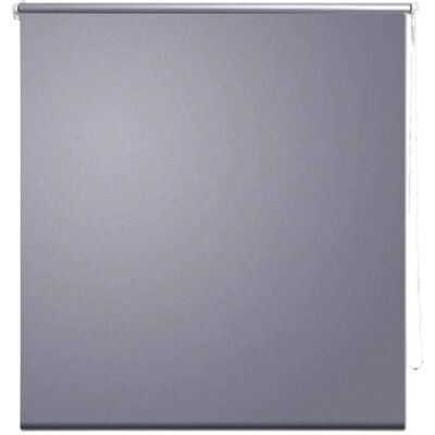 vidaXL Graue Verdunkelungsrollo 140x175cm vidaXL Graue Verdunkelungsrollo 140x175cm