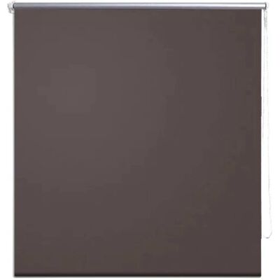 vidaXL Coffee Blackout Roller Blind 160x175cm - Roller Blind vidaXL Coffee Blackout Roller Blind 160x175cm - Roller Blind