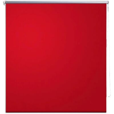 vidaXL Rote Verdunkelungsrollo 160x175cm - Fenster Vorhang vidaXL Rote Verdunkelungsrollo 160x175cm - Fenster Vorhang
