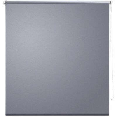vidaXL Store enroulable occultante - Gris - 100x230cm - Store vidaXL Store enroulable occultante - Gris - 100x230cm - Store