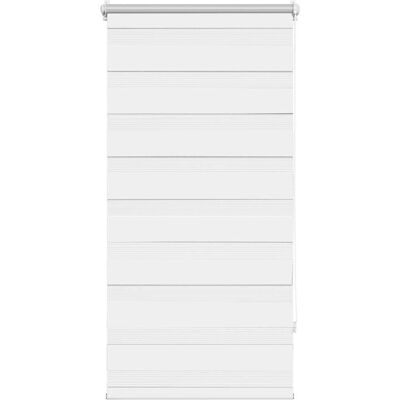 vidaXL Doppelrollo Zebra Weiß 60x120cm vidaXL Doppelrollo Zebra Weiß 60x120cm