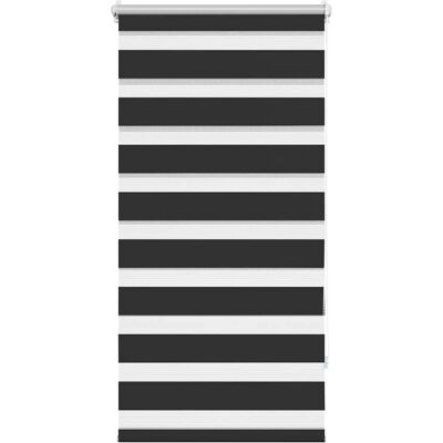 vidaXL Doppelrollo 60x120cm Schwarz vidaXL Doppelrollo 60x120cm Schwarz