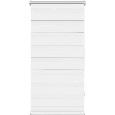 vidaXL Zebra-Rollo 80 x 150 cm Weiß - Fensterrollo vidaXL Zebra-Rollo 80 x 150 cm Weiß - Fensterrollo