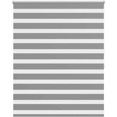 vidaXL Zebra-Rollo 120x175cm Grau - Doppelrollo für Licht & Privatsphäre vidaXL Zebra-Rollo 120x175cm Grau - Doppelrollo für Licht & Privatsphäre