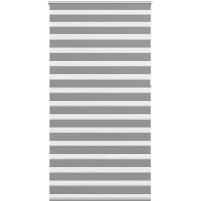 vidaXL Zebra Doppelrollo 120x230cm Grau - Fensterrollo vidaXL Zebra Doppelrollo 120x230cm Grau - Fensterrollo