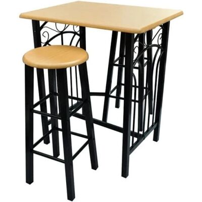 vidaXL Rechteckiger Küchen-/Esszimmermöbel-Set vidaXL Rechteckiger Küchen-/Esszimmermöbel-Set