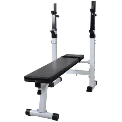vidaXL Fitness træningsbænk lige Gym-udstyr - Fitness træningsbænk vidaXL Fitness træningsbænk lige Gym-udstyr - Fitness træningsbænk