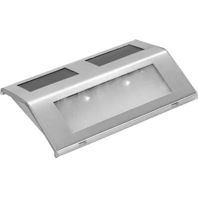 vidaXL 4er Solar Treppenlampe Außen Beleuchtung Wandleuchte - Treppenlampe vidaXL 4er Solar Treppenlampe Außen Beleuchtung Wandleuchte - Treppenlampe