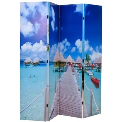 vidaXL Vouwbare Kamerverdeler 160x170cm Strand Privacy Screen vidaXL Vouwbare Kamerverdeler 160x170cm Strand Privacy Screen